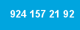 924 157 21 92 924 157 21 92